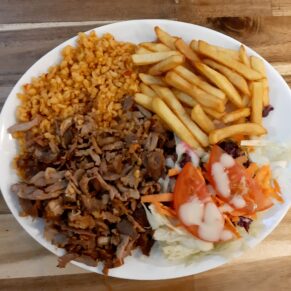 Assiette kebab