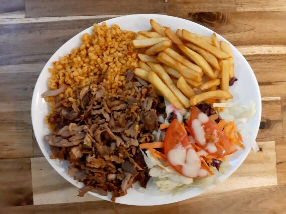 Assiette kebab
