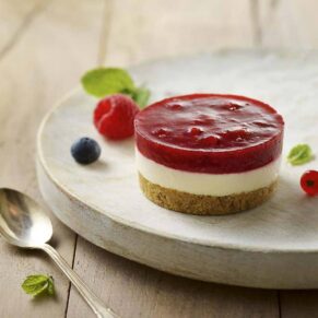 cheesecake aux fruits rouge